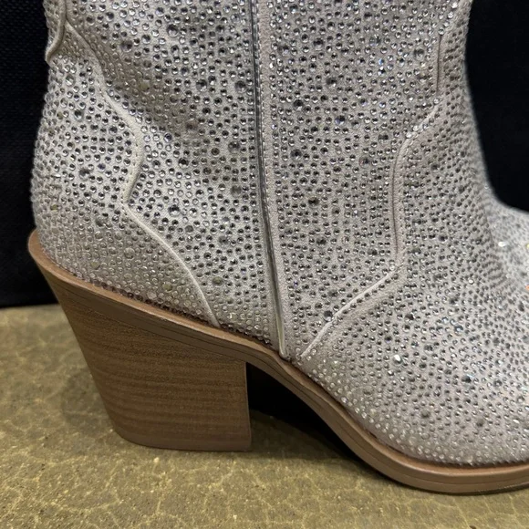 Universal Thread Rhinestone Boots - Picture 2 of 6